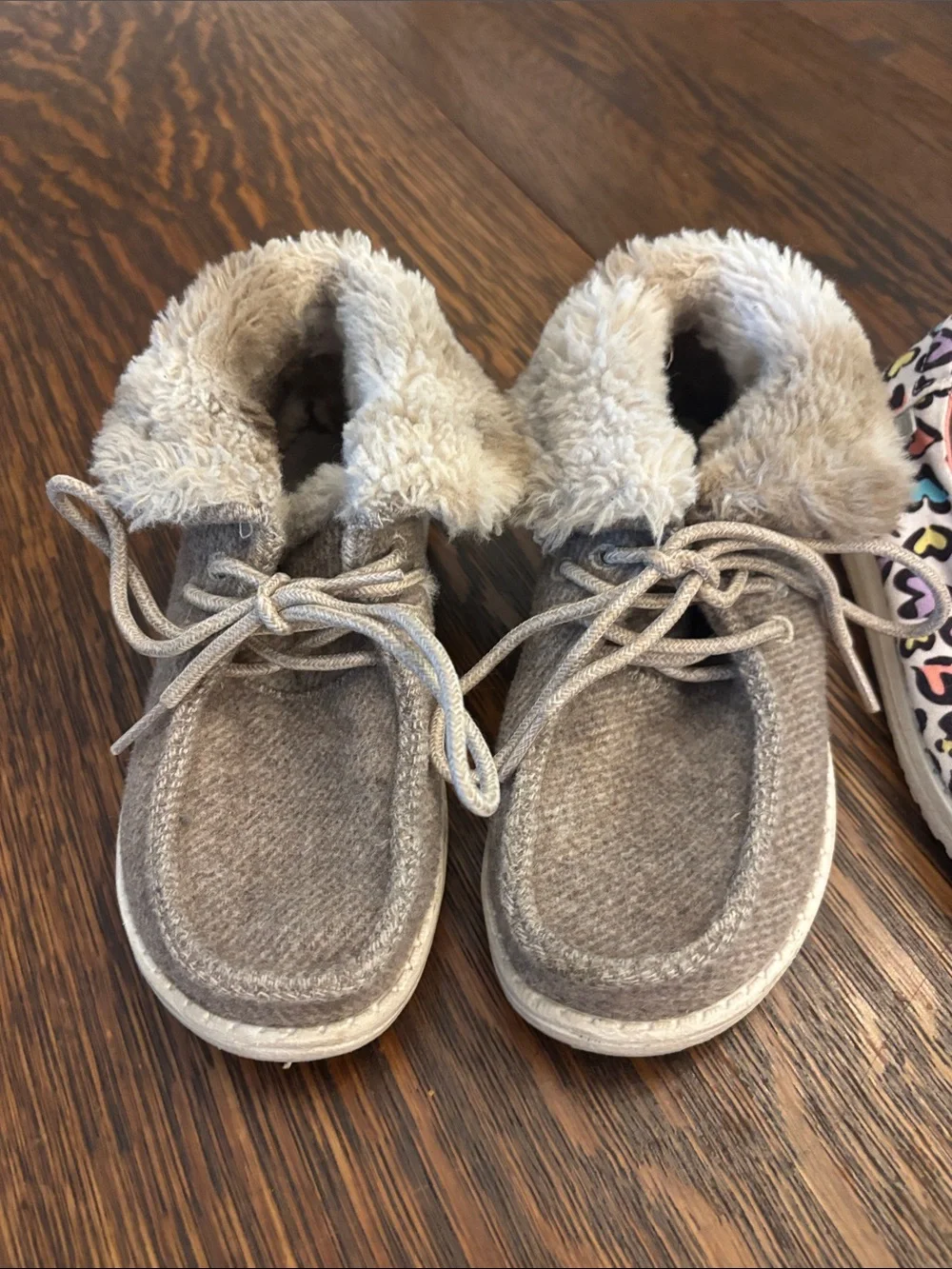 Hey Dude Kids Moccasins and Lined Boots Bundle